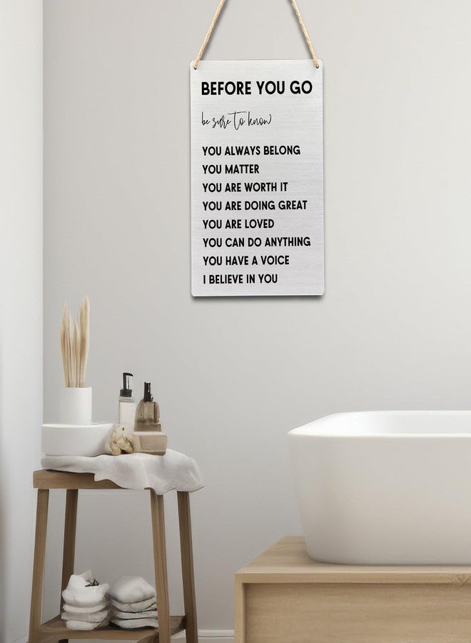 Ryeolo Positive Affirmations Wall Decor, Inspirational Wood Signs Wall Hanging for Classroom Kids Room Decor, Positive Affirmations for Kids, 7.8x10.2 Inches Wall Pediments - Image 5